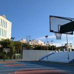 Kuala Lumpur Skyline Basketball Court